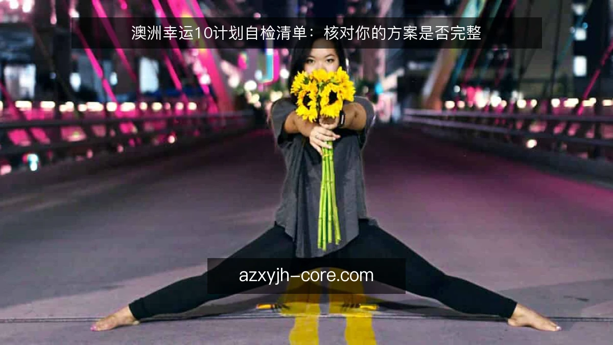 澳洲幸运10计划自检清单：核对你的方案是否完整